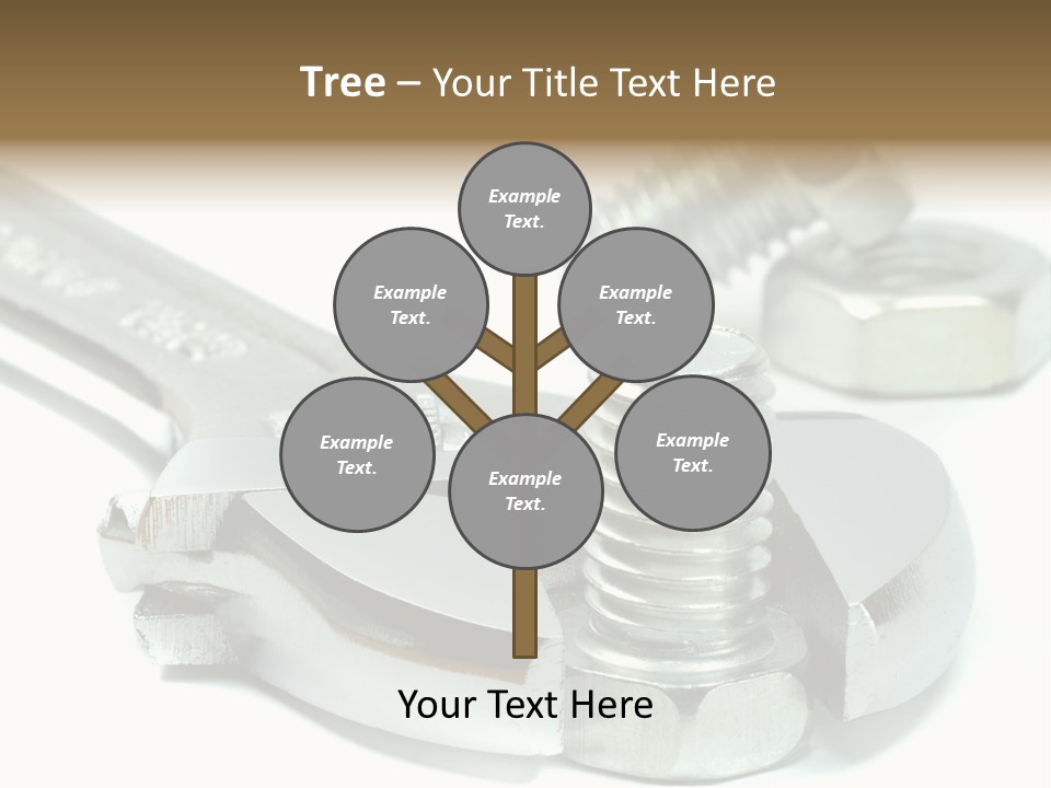 Spanner Maintenance Shiny PowerPoint Template