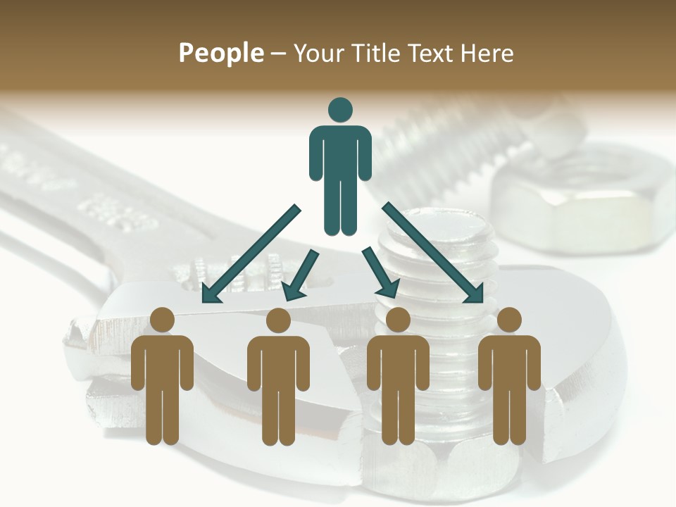 Spanner Maintenance Shiny PowerPoint Template