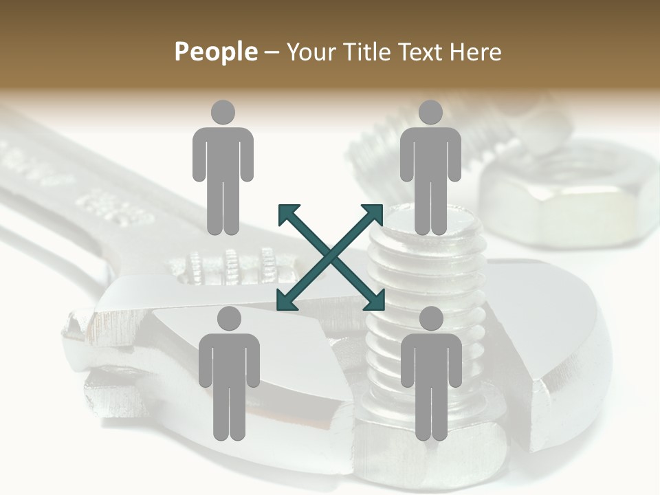 Spanner Maintenance Shiny PowerPoint Template