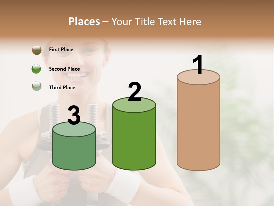 Thin Domestic Train PowerPoint Template