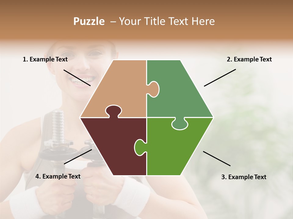 Thin Domestic Train PowerPoint Template