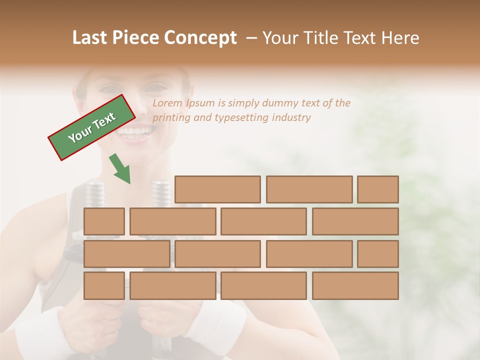 Thin Domestic Train PowerPoint Template