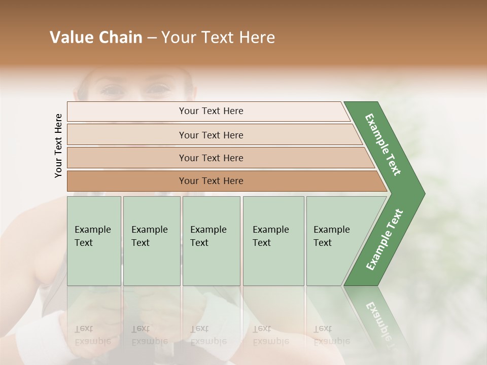 Thin Domestic Train PowerPoint Template