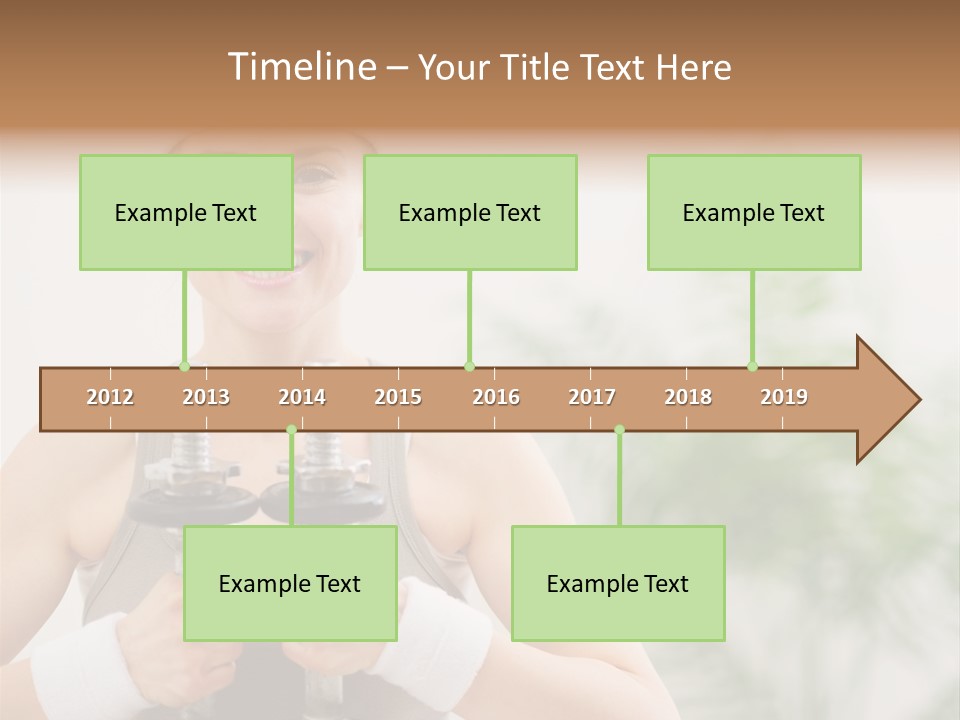 Thin Domestic Train PowerPoint Template