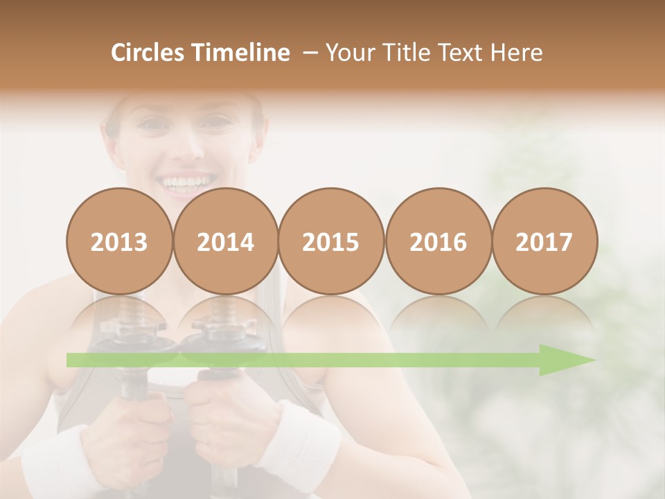 Thin Domestic Train PowerPoint Template