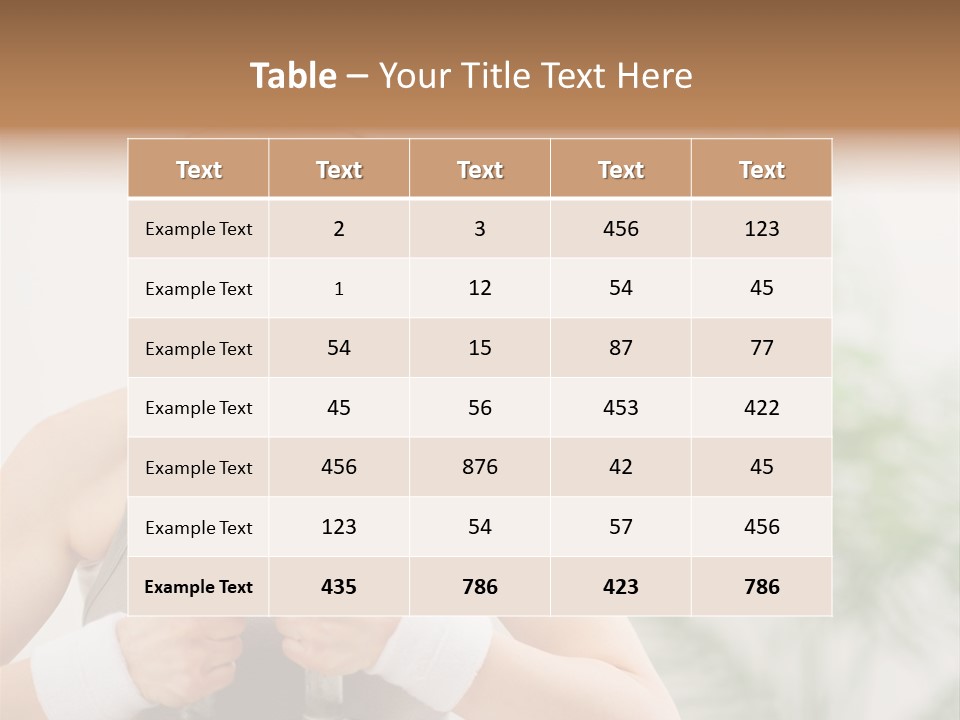 Thin Domestic Train PowerPoint Template