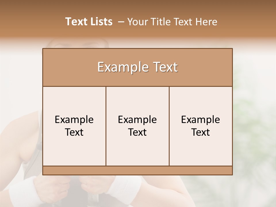 Thin Domestic Train PowerPoint Template
