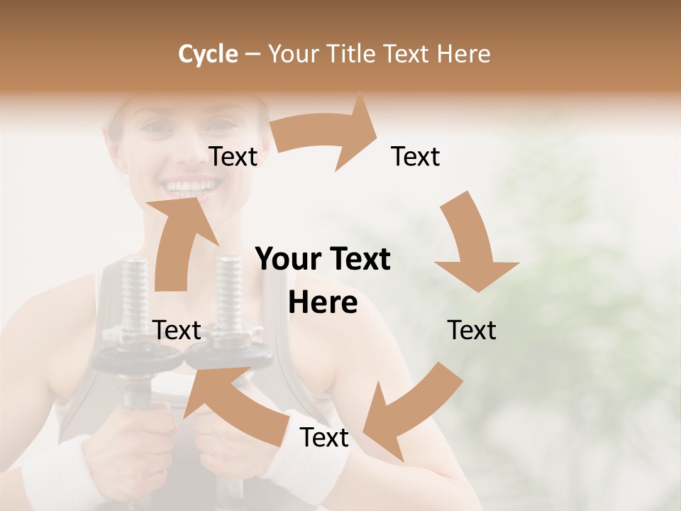 Thin Domestic Train PowerPoint Template