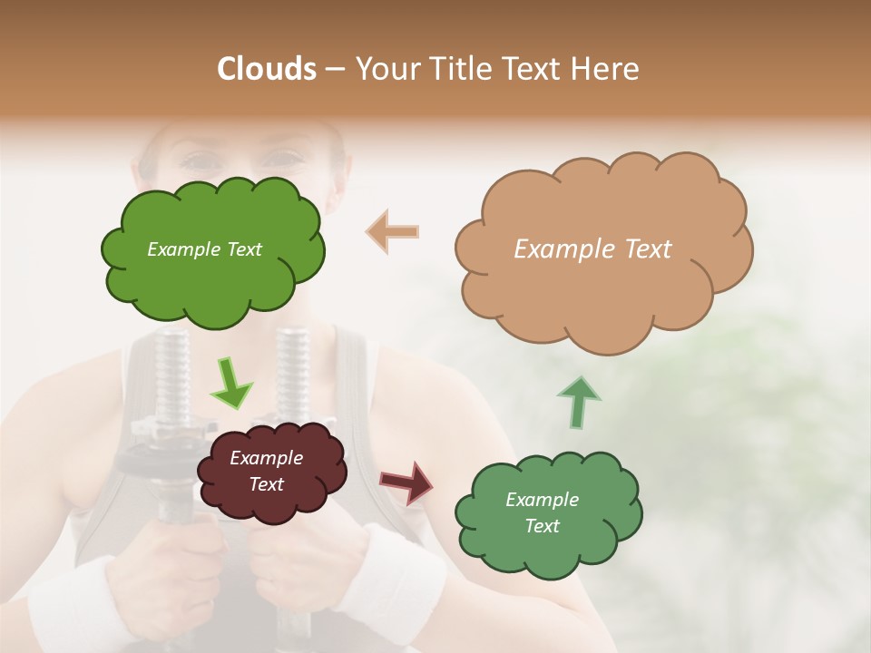 Thin Domestic Train PowerPoint Template