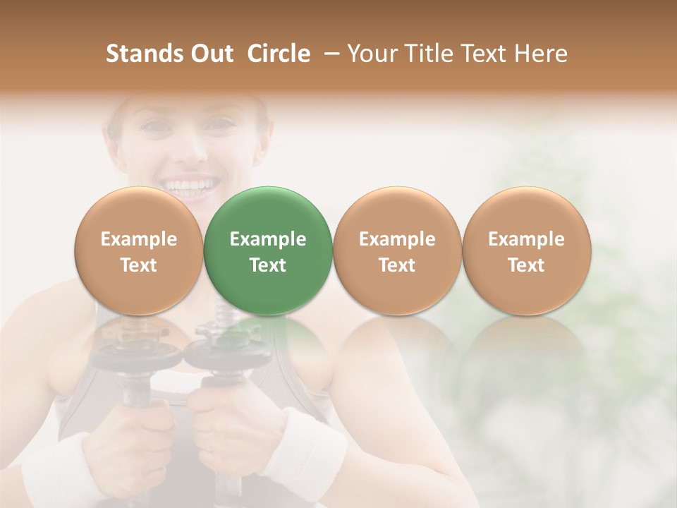 Thin Domestic Train PowerPoint Template