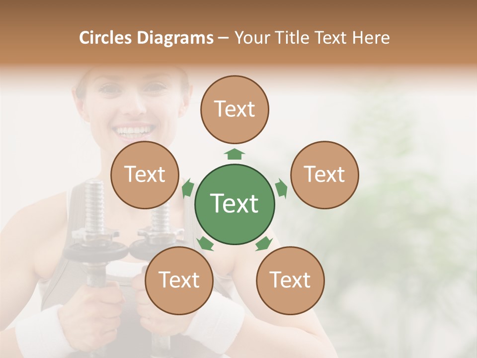 Thin Domestic Train PowerPoint Template