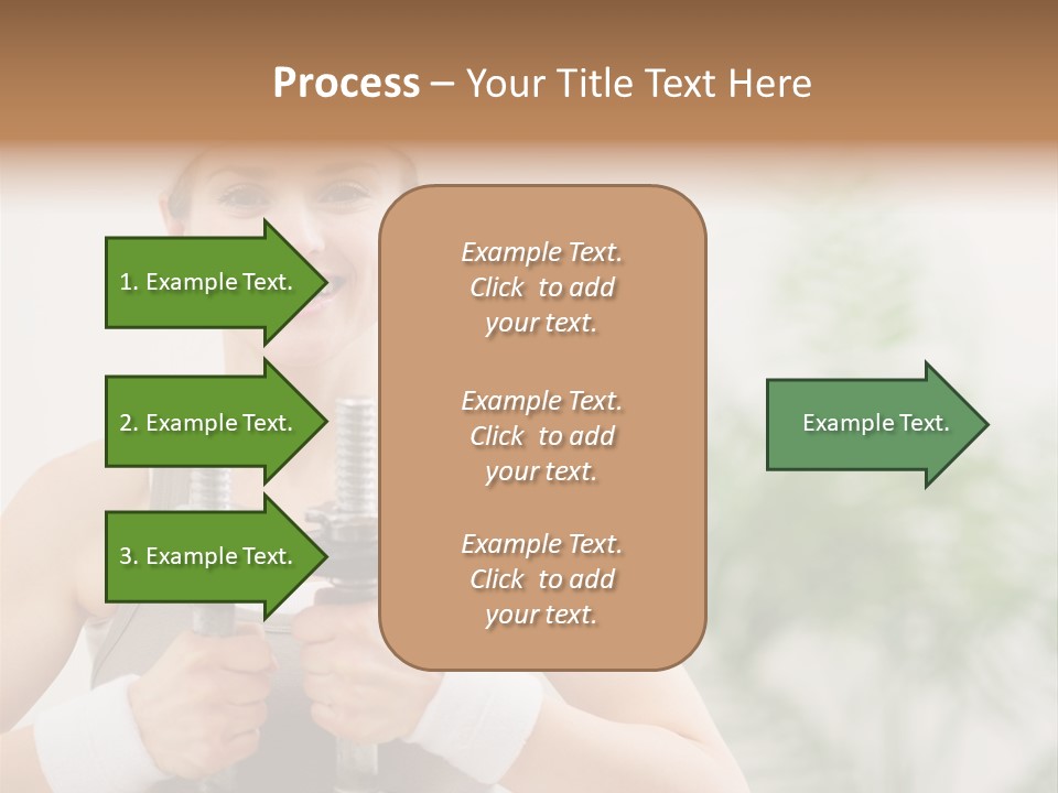 Thin Domestic Train PowerPoint Template