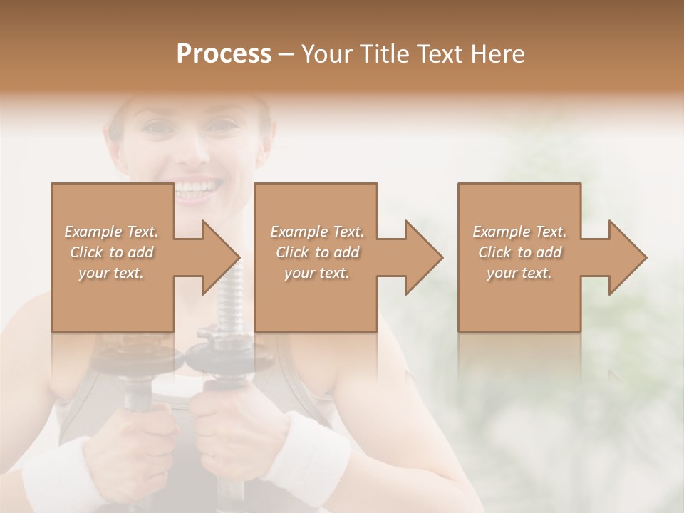 Thin Domestic Train PowerPoint Template