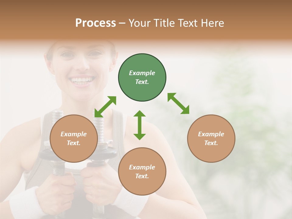 Thin Domestic Train PowerPoint Template