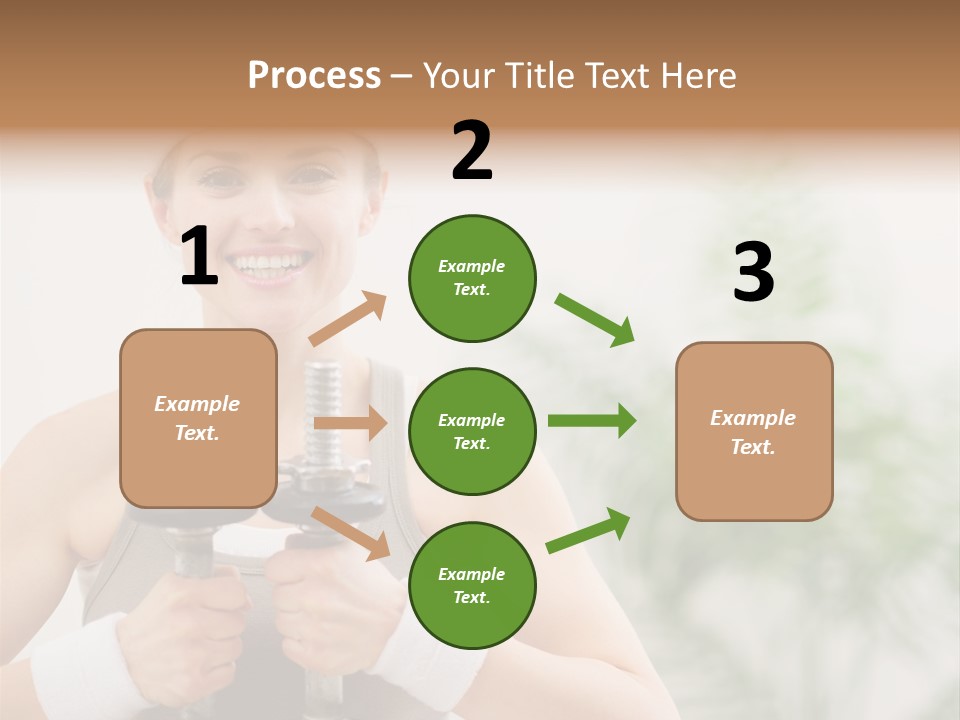 Thin Domestic Train PowerPoint Template