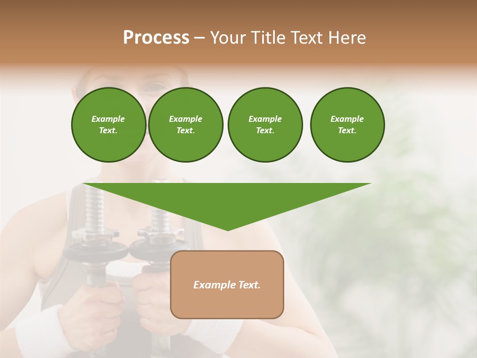 Thin Domestic Train PowerPoint Template