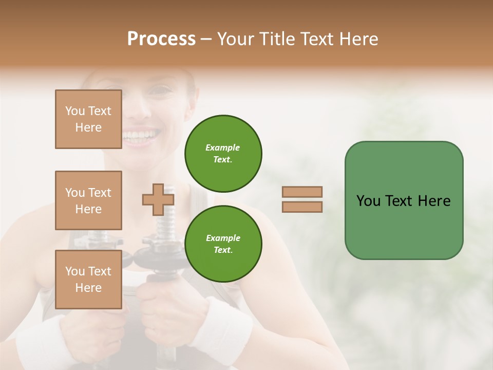 Thin Domestic Train PowerPoint Template