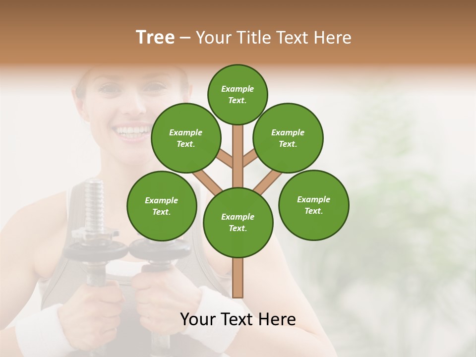 Thin Domestic Train PowerPoint Template