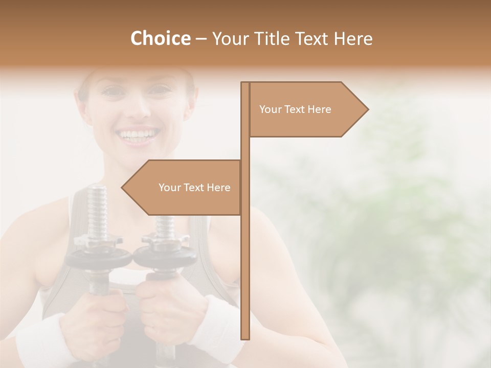 Thin Domestic Train PowerPoint Template