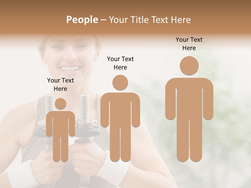 Thin Domestic Train PowerPoint Template