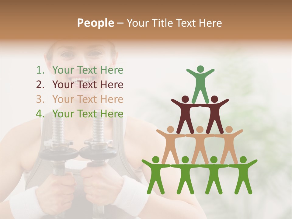 Thin Domestic Train PowerPoint Template