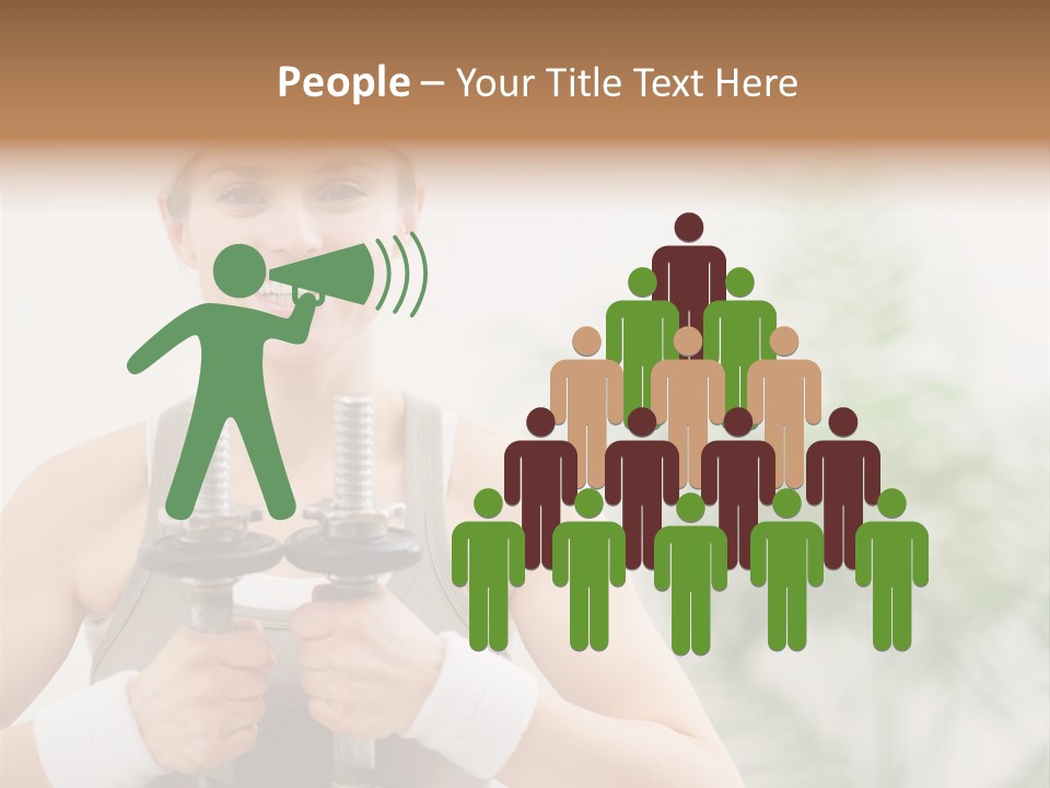 Thin Domestic Train PowerPoint Template