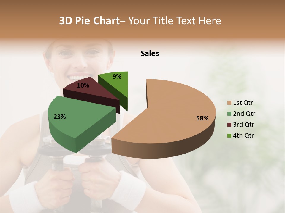 Thin Domestic Train PowerPoint Template