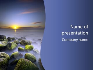 Fog Water Heaven PowerPoint Template