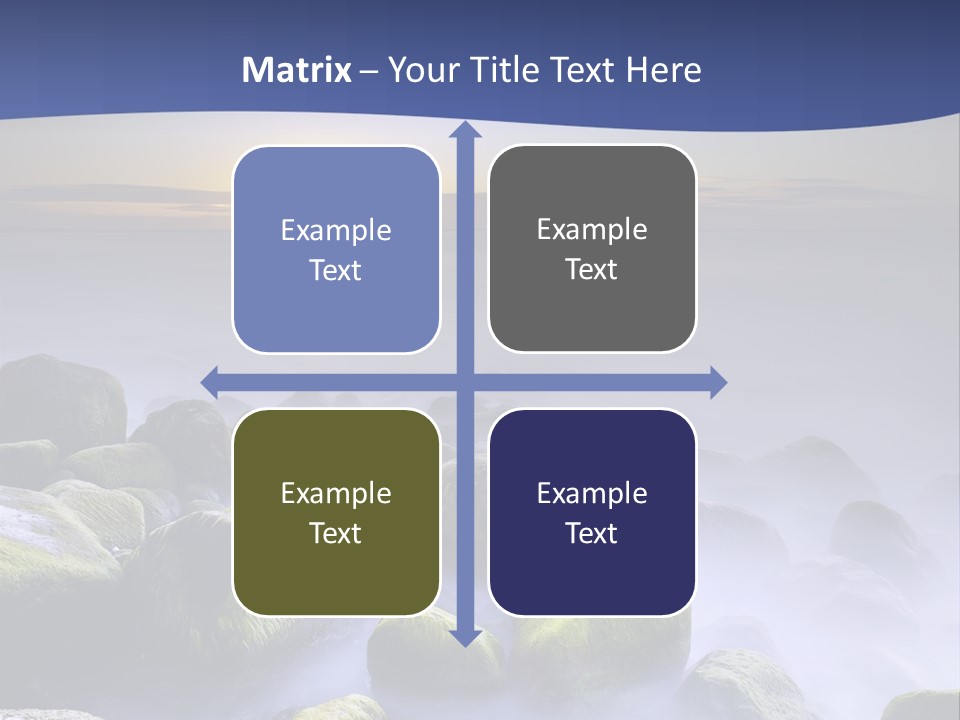 Fog Water Heaven PowerPoint Template