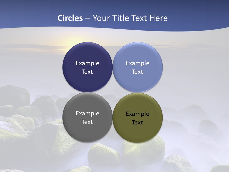 Fog Water Heaven PowerPoint Template