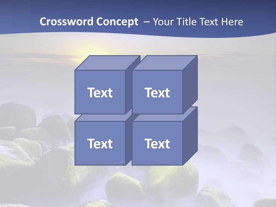 Fog Water Heaven PowerPoint Template
