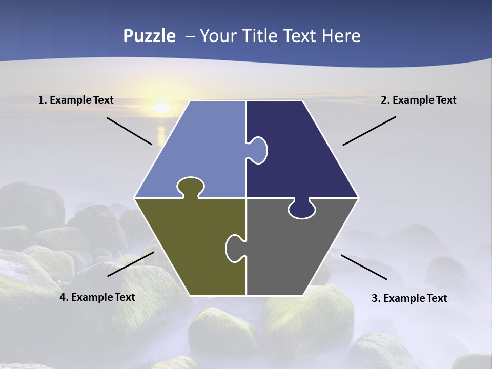 Fog Water Heaven PowerPoint Template