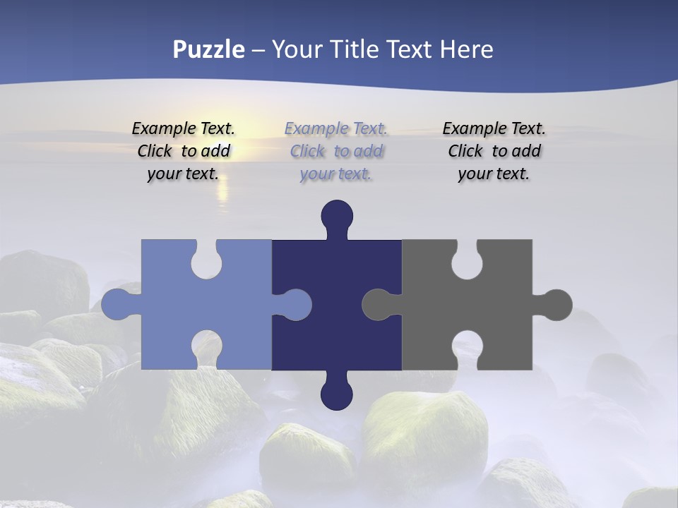 Fog Water Heaven PowerPoint Template