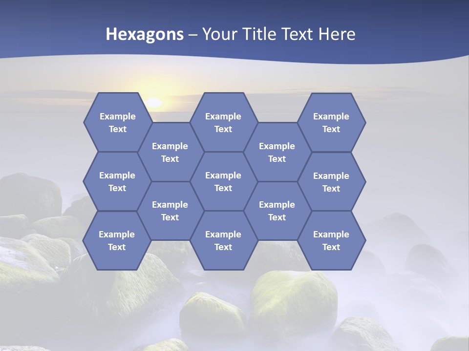 Fog Water Heaven PowerPoint Template