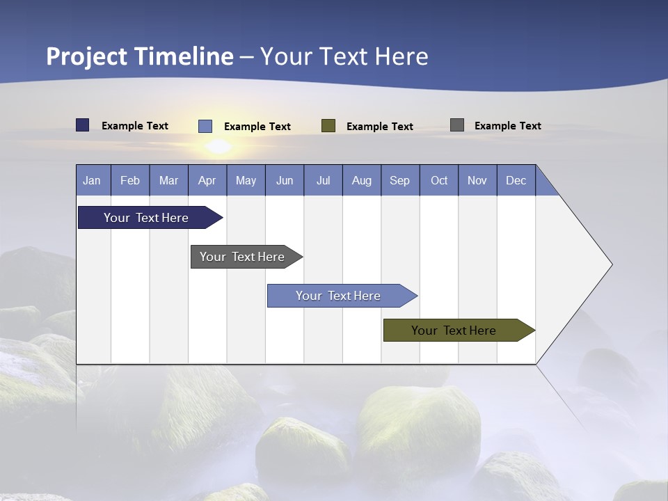 Fog Water Heaven PowerPoint Template