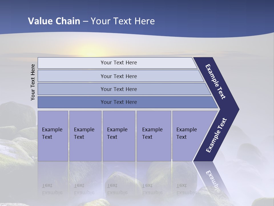 Fog Water Heaven PowerPoint Template
