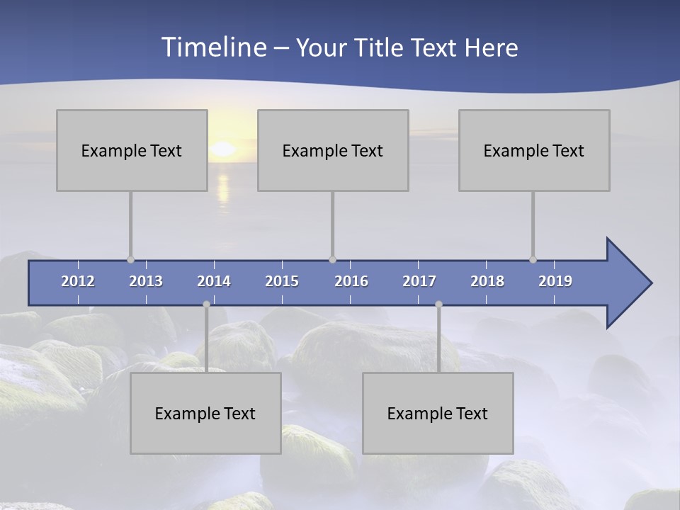 Fog Water Heaven PowerPoint Template