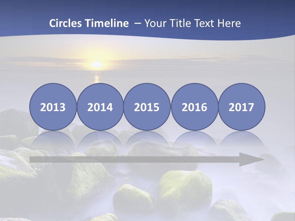 Fog Water Heaven PowerPoint Template