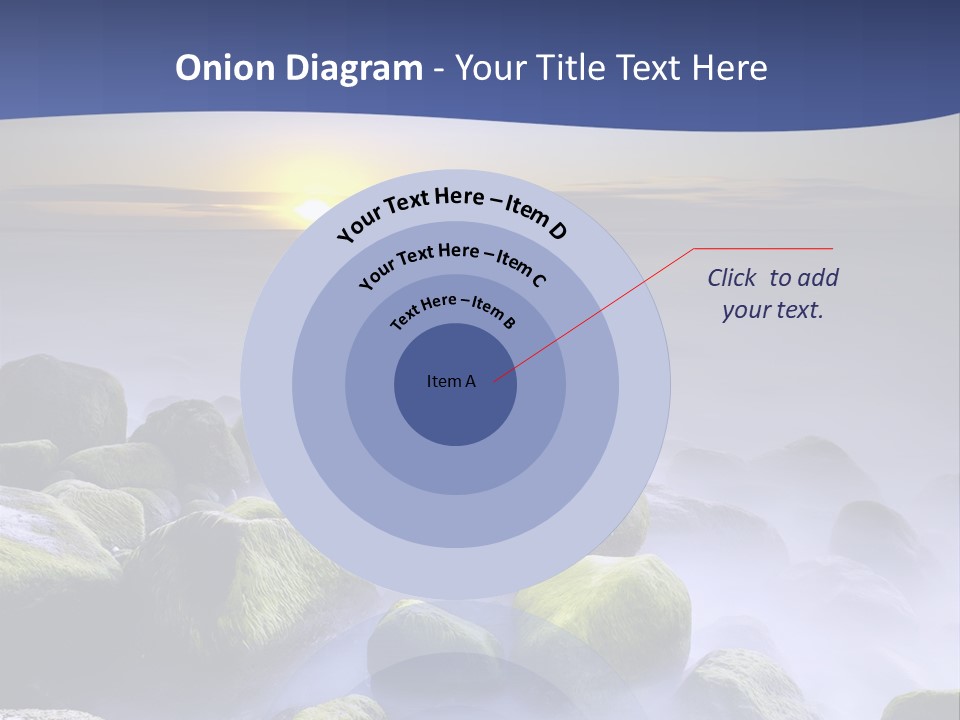 Fog Water Heaven PowerPoint Template