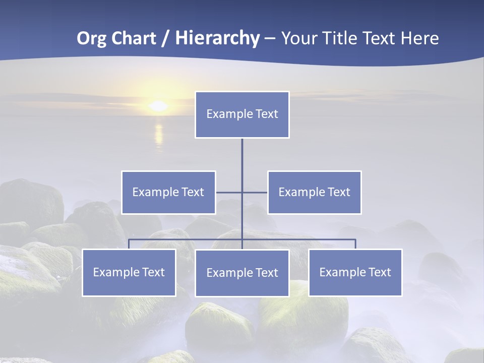 Fog Water Heaven PowerPoint Template