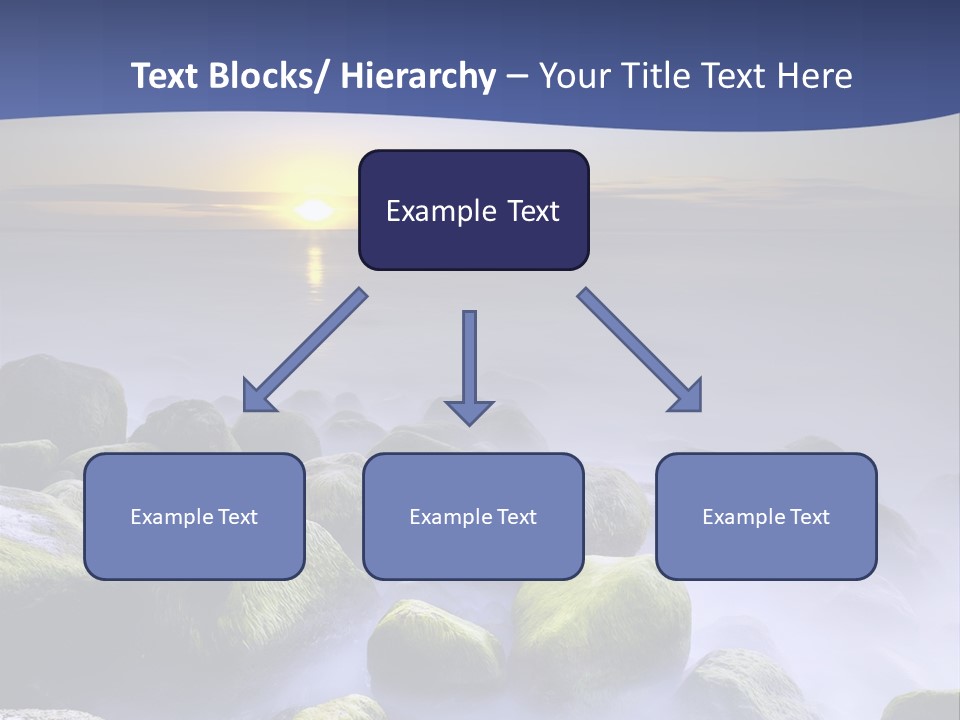 Fog Water Heaven PowerPoint Template