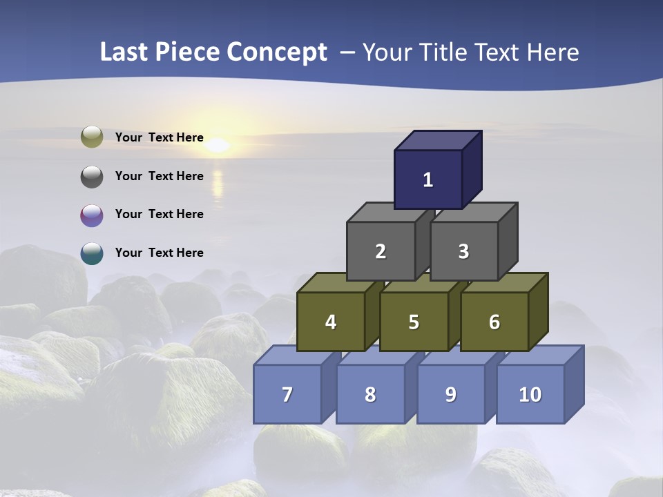 Fog Water Heaven PowerPoint Template