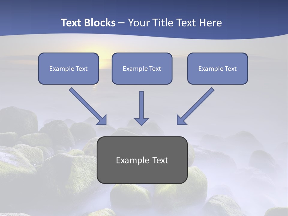 Fog Water Heaven PowerPoint Template
