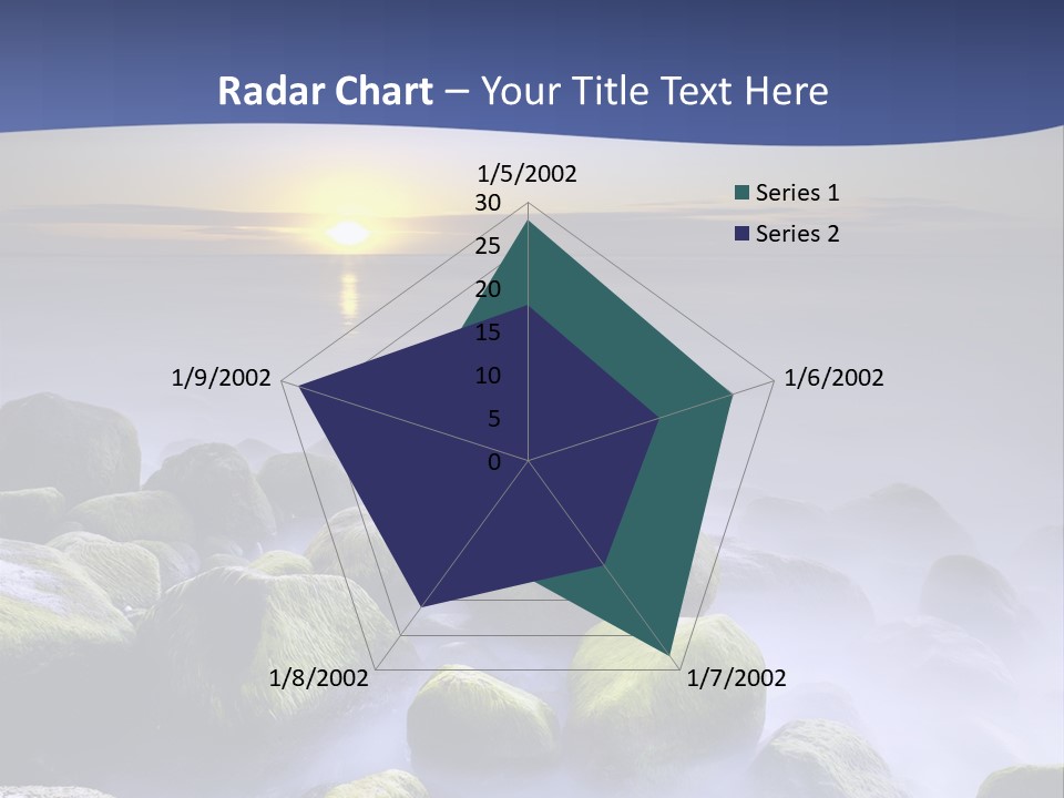 Fog Water Heaven PowerPoint Template