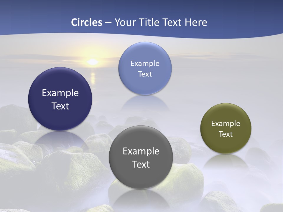 Fog Water Heaven PowerPoint Template