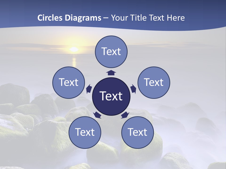 Fog Water Heaven PowerPoint Template