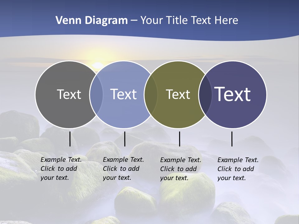 Fog Water Heaven PowerPoint Template