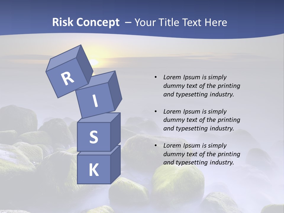 Fog Water Heaven PowerPoint Template