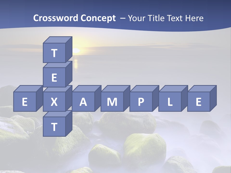 Fog Water Heaven PowerPoint Template