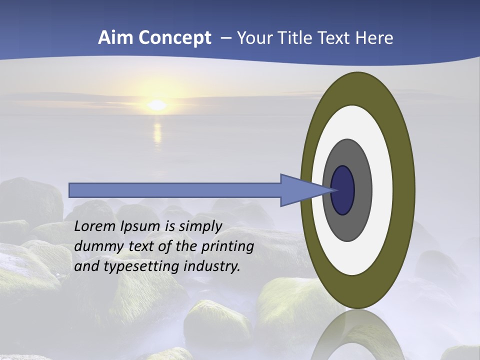 Fog Water Heaven PowerPoint Template